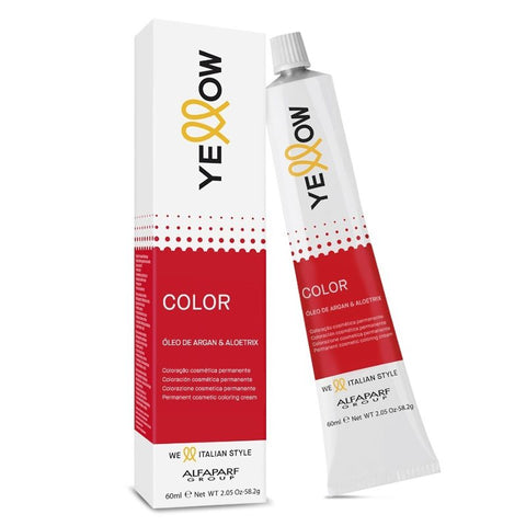 Kit Com 8 Tintas Yellow Color 60ml Nº 6000 Corretor Vermelho