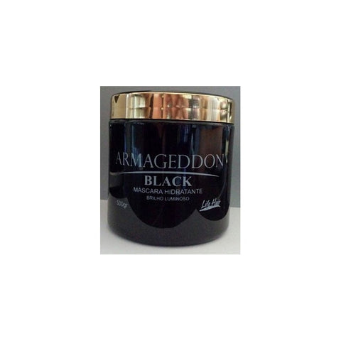 Máscara Matizadora Armagedon Black 500gr Life Hair