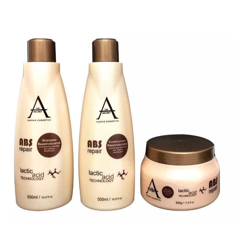 Kit Tratamento Abs Repair 500ml - Alkimia Cosmetics