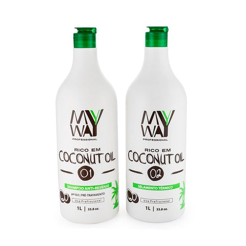 Selagem Termica Escova Progressiva My Way Coconut Óleo Coco