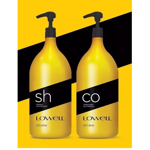 Lowell Kit Lavatório Profiss. Shampoo+condicionador 2x2,5 L