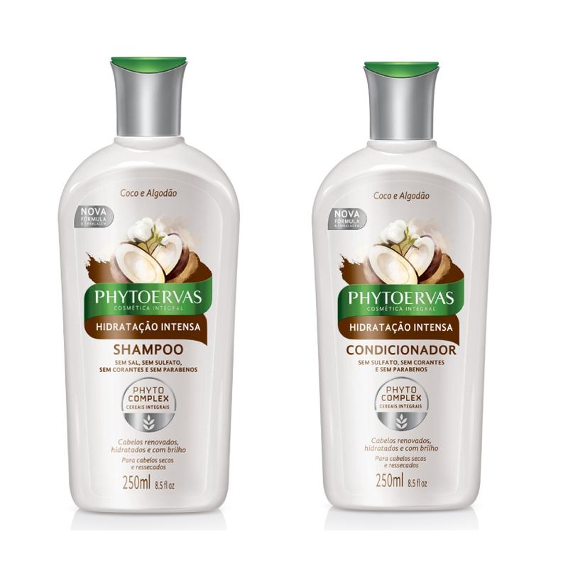 Kit Shampoo + Condicionador Hidratação Intensa Da Phytoervas