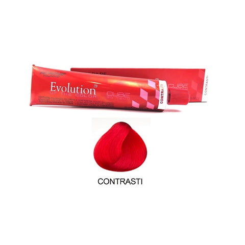 Tinta Evolution Color Cube 3d 60ml  Alfaparf Vermelho +ox