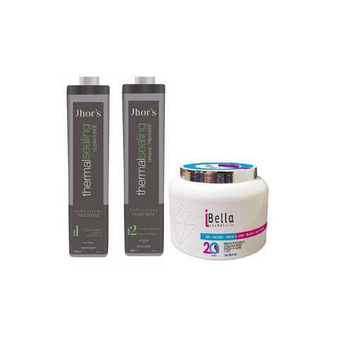 Progressiva Jhors Sem Formol 2x1l+ Botox Ibella S/ Fomol 1kg