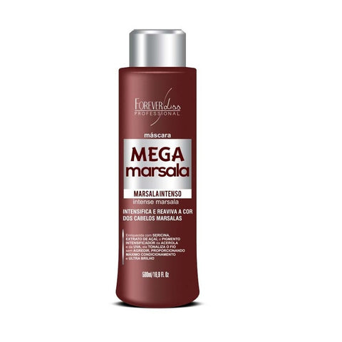 Máscara Matizadora Mega Marsala Forever Liss 500ml