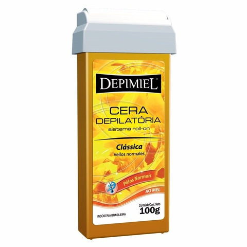 Kit Com 25 Ceras Depilatória Roll On De 100g Classica