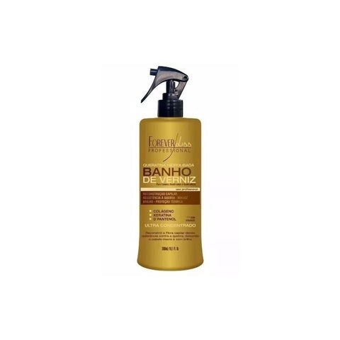 Queratina Hidrolisada Banho De Verniz - Forever Liss 300ml