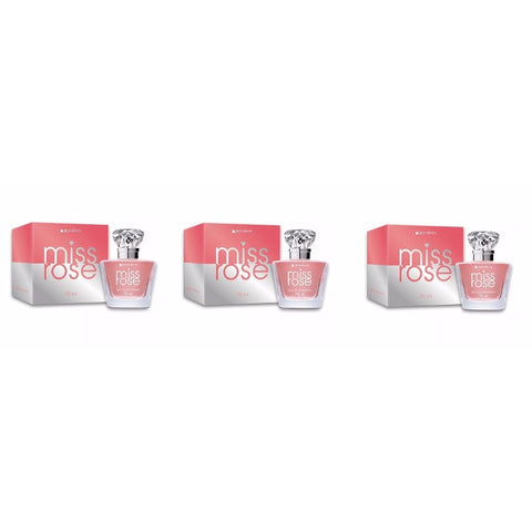 Kit Miss Rose Deo Colônia 3x75ml Phytoderm