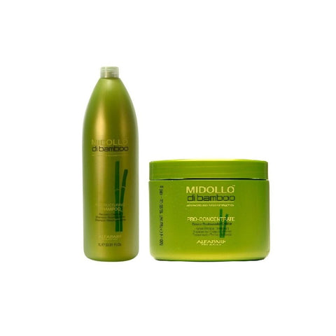 Midollo Di Bamboo Shampoo E Máscara Pro Concentrate