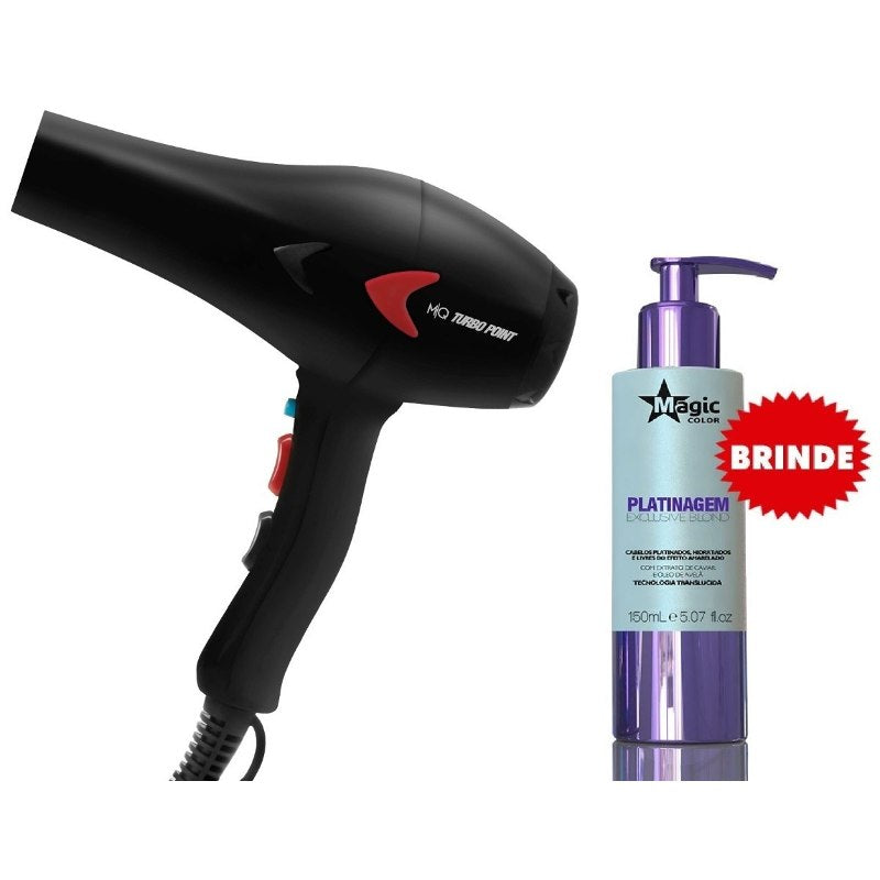 Secador Turbo Point Mq Hair + Brinde