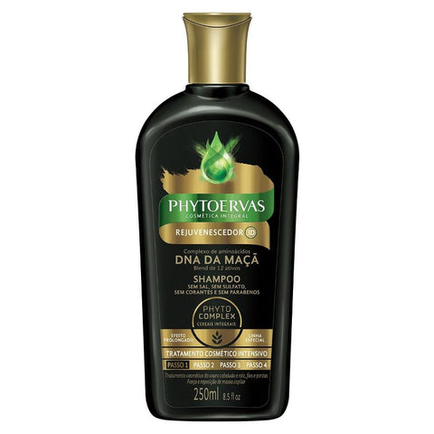 Shampoo Phytoervas Rejuvenescedor 3d Dna De Maçã 250ml