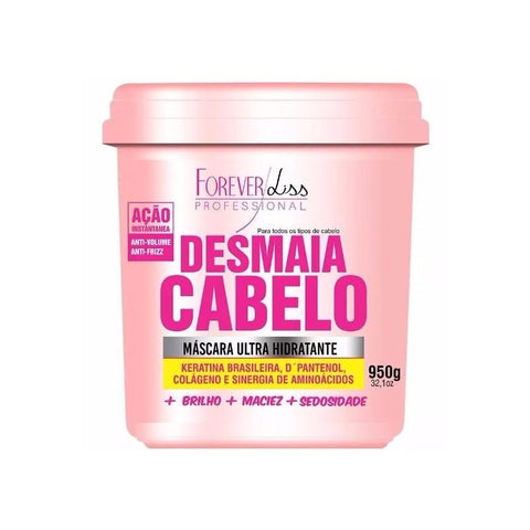 Máscara Ultra Hidratante Desmaia Cabelo Forever Liss 950g