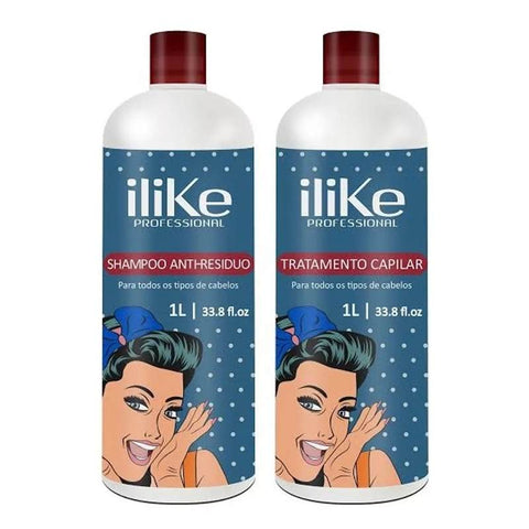 Ilike Professional Escova Progressiva 2x1000ml