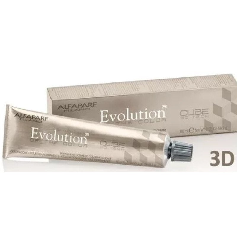 Kit 5un Tinta Evolution 3d 60ml Alfaparf Cor Nº 7.4 +ox