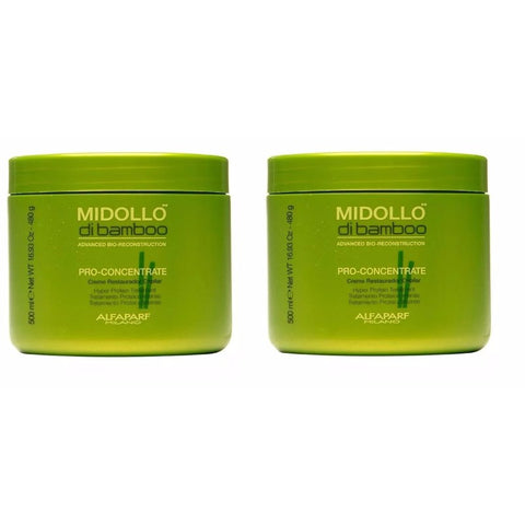 Kit Duas Midollo Di Bamboo Pro Concentrate Máscara 500ml