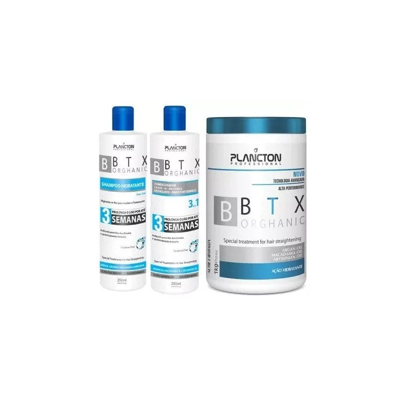 Kit 3 Semanas Plancton + Btx Btox Capilar 1kg