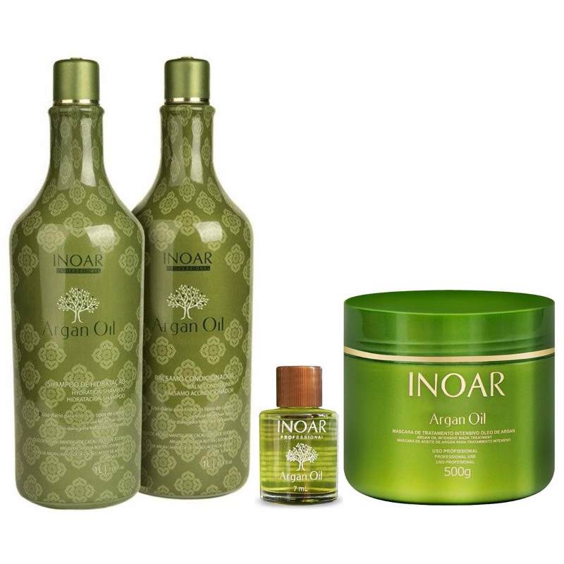 Kit De Tratamento Inoar Argan Oil System