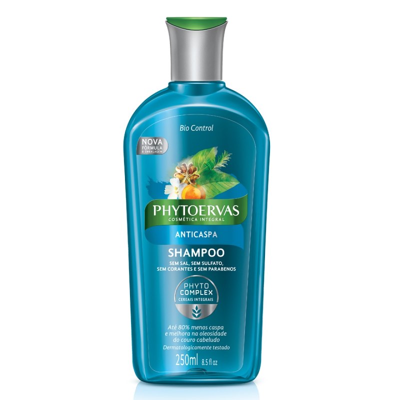 Shampoo Anticaspa Biocontrol Phytoervas 250ml