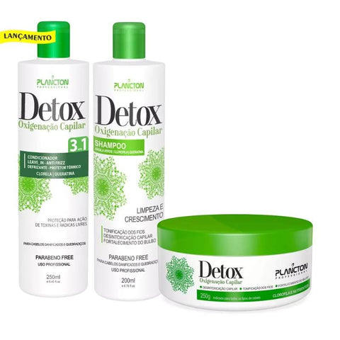 Kit Detox Capilar Plancton 3 Passos