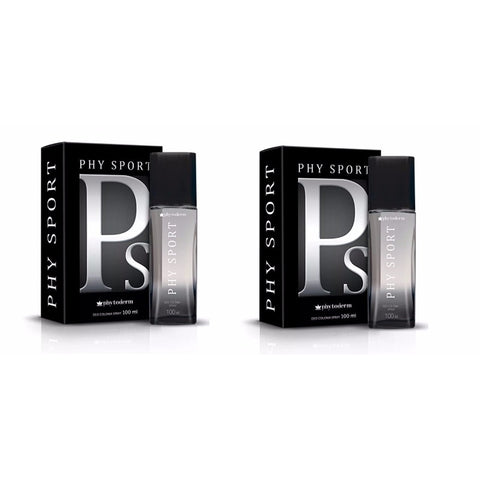 Kit Phy Sport Deo Colônia 2x100ml Phytoderm