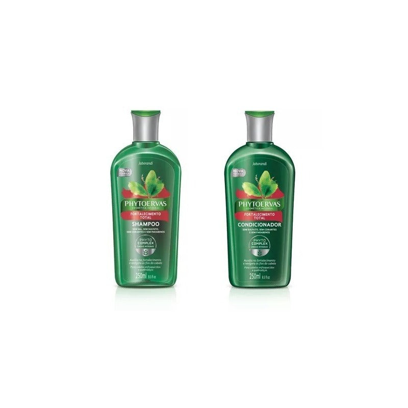 Kit Phytoervas Shampoo E Condicionador Fortalecimento Total