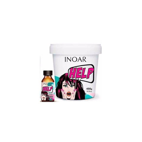 Inoar Help Máscara Ultrarreparadora 450g + Ampola 30ml