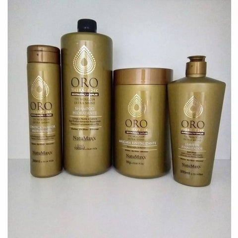 Natumaxx Kit Oro Therapy 24k 4 Produtos (kit Completo)