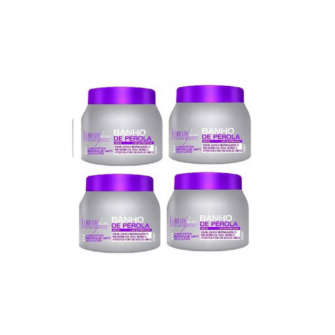 Kit=4 Banhos De Pérola 250gr-forever Liss