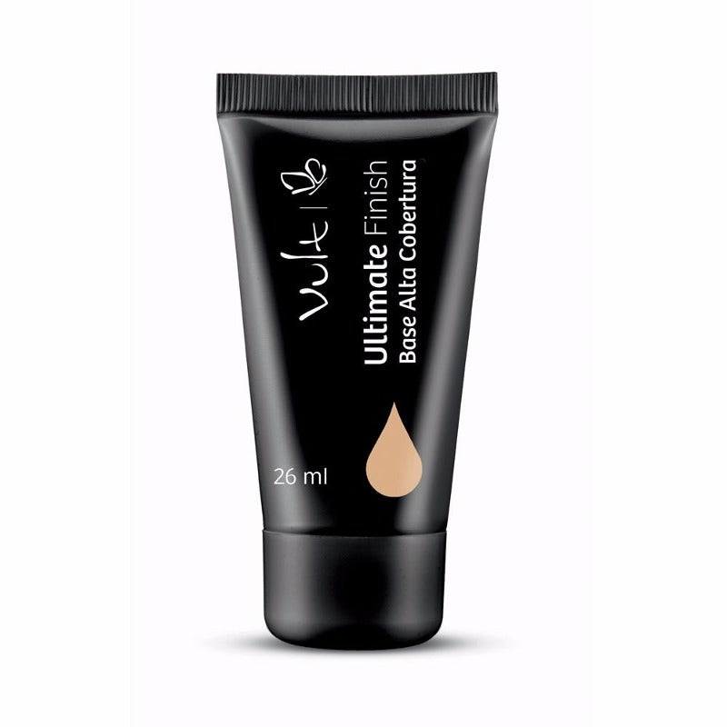 Vult Make Up Base Alta Cobertura Ultimate Finish 26ml Cor 01