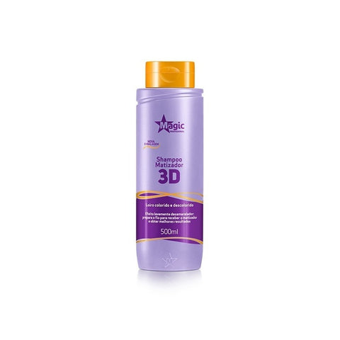 Magic Color - Shampoo Power Matizador 3d 500ml Original