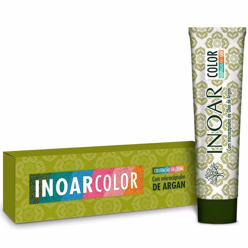 Inoar Color Coloração Tintura 50g N° 4/0 Castanho Médio