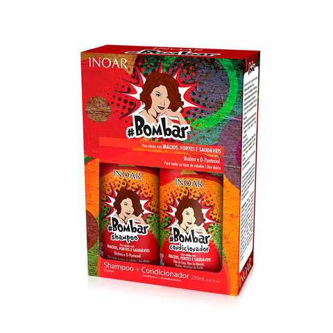 Inoar Bombar kit Shampoo e Condicionador 250ml